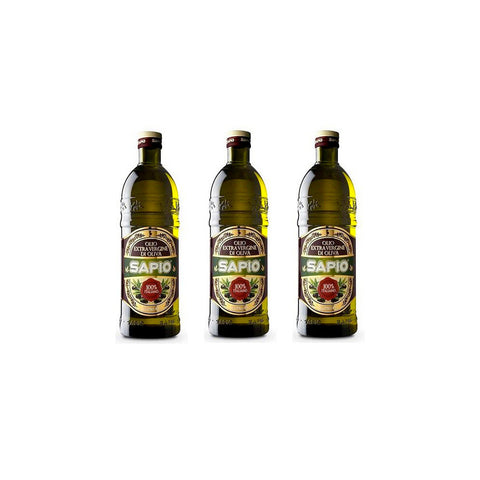 Sapio 100% Italian Extra Virgin Olive Oil 1Lt - Italian Gourmet UK