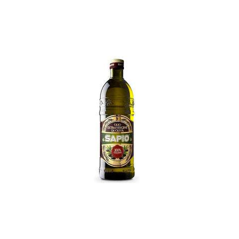 Sapio 100% Huile d'Olive Extra Vierge Italienne 1Lt