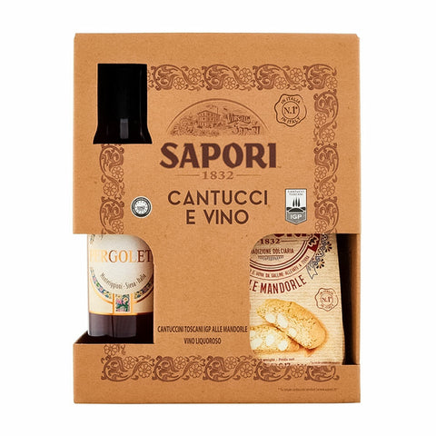 Sapori cantuccini toscani con Vin Santo gr.550  Cantuccini toscans au vin santo 550gr