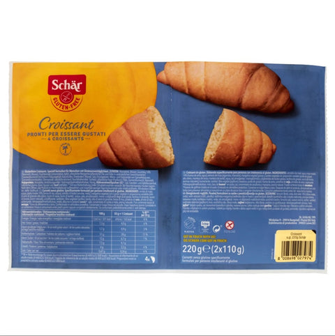 Schar Croissant 4 pièces x 55g (220g)