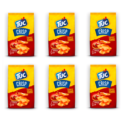 Tuc Crisp Poivrons Cuits au Four 100g