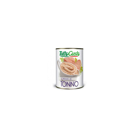 Tutto Gusto Crema di Tonno Tuna Cream 400g can - Italian Gourmet UK