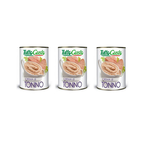 Tutto Gusto Crema di Tonno Tuna Cream 400g can - Italian Gourmet UK