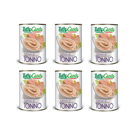 Tutto Gusto Crema di Tonno Tuna Cream 400g can - Italian Gourmet UK