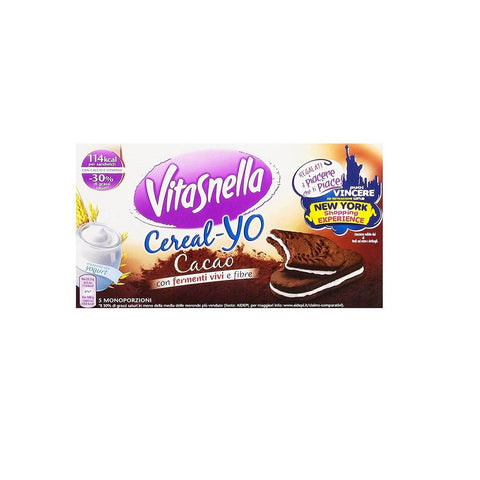 Vitasnella Cereal Yo Cacao Biscuits au cacao italien 253g