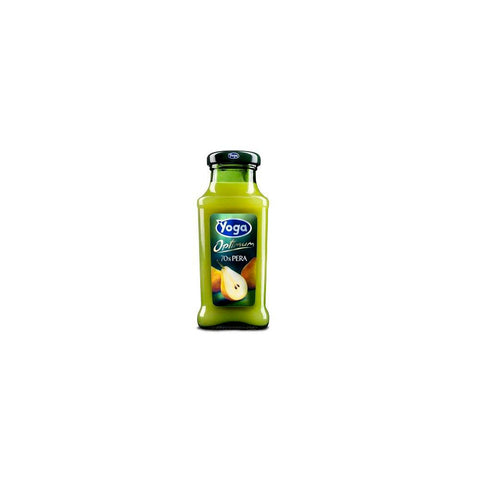 Yoga Fruit juice 1x200ml Yoga Bar Pera pear fruit juice glass bottle 200ml 8001440307249