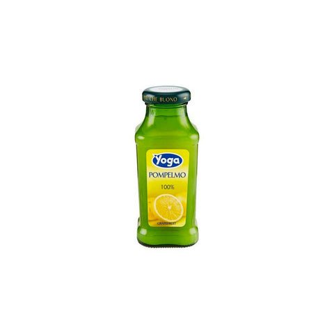 Yoga Fruit juice 1x200ml Yoga Bar Pompelmo grapefruit fruit juice glass bottle 200ml 8001440307348